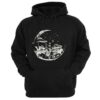 alien on the moon hoodie THD