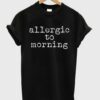 allergic to morning