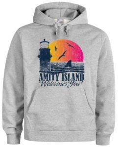 amity island welcomes you hoodie THD