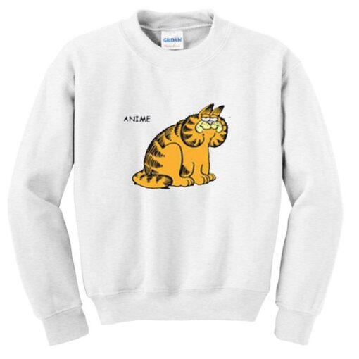 anime garfield sweatshirt ZNF08