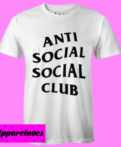 anti social social club T shirt