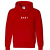 baby font hoodie THD