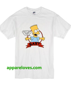 bart simpson don't have a cow man t shirt THD