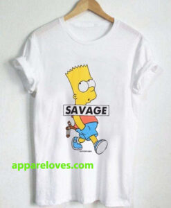 bart simpson savage T Shirt thd