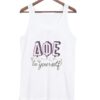 be yourself AQE tank top ZNF08