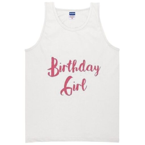 birthday girl tanktop ZNF08