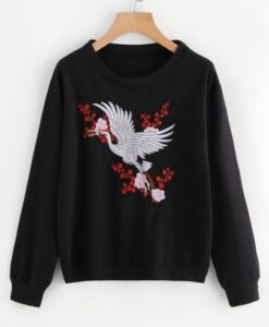 black and red Sweatshirt DAP