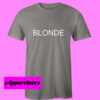 blonde T Shirt