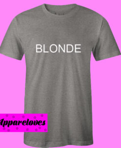 blonde T Shirt