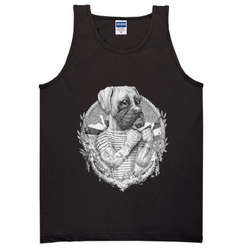 boxer dog tanktop