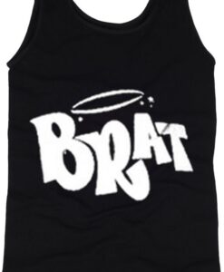 brat black tanktop