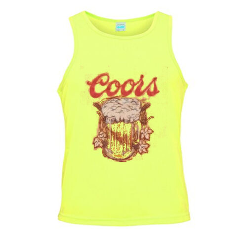 coors beer tanktop