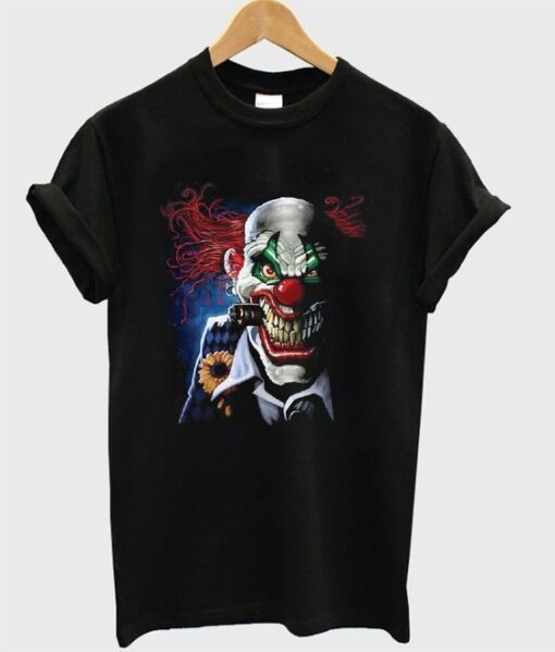 creepy joker claws t-shirt ZNF08