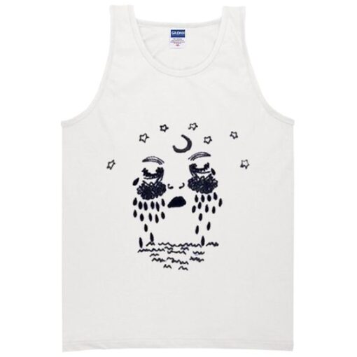 crying girl tanktop ZNF08