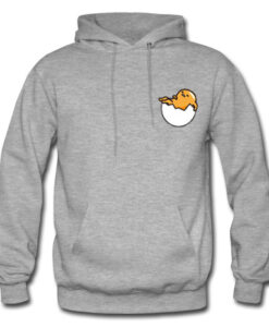 cute lazy egg hoodie