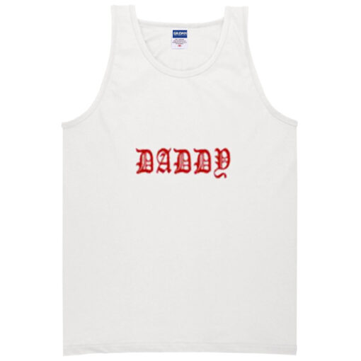 daddy font tanktop