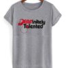 deafinitely talented t-shirt ZNF08