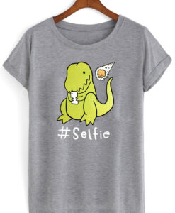 dino selfie tshirt