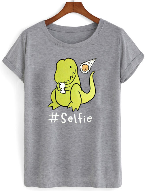 dino selfie tshirt