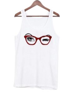 eyelash tank top ZNF08