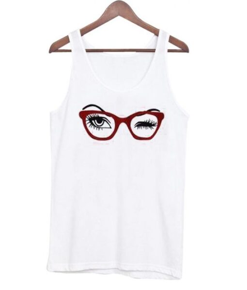 eyelash tank top ZNF08