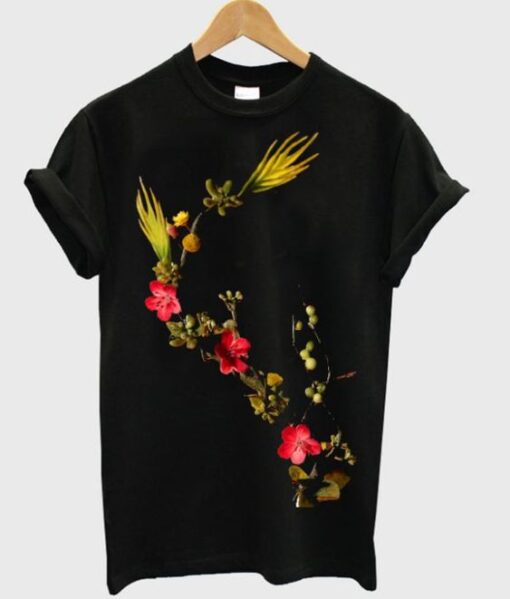 flowers t-shirt ZNF08