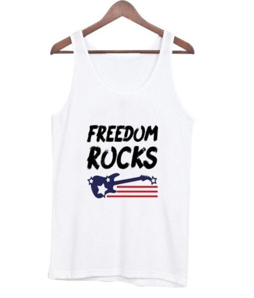 freedom rocks tank top ZNF08