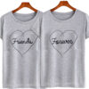 friend forever couple shirt