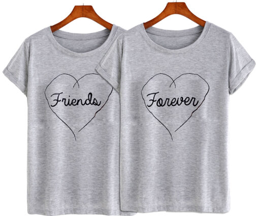 friend forever couple shirt