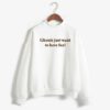 ghouls just want to have fun white Unisex Sweatshirt