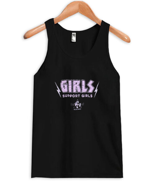 girls support girls tank top