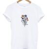 gnarly flowers t-shirt ZNF08