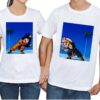 goten and trunks fusion Couple Tshirt Size S,M,L,XL,2XL,3XL