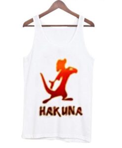 hakuna matata tank top ZNF08