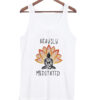 heavily meditated tank top