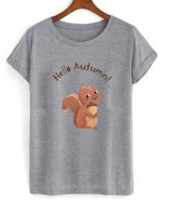 hello autumn t-shirt