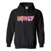 honey font hoodie THD