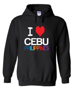 i love cebu philippines hoodie ZNF08