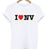 i love nv t-shirt ZNF08