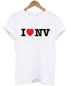 i love nv t-shirt ZNF08