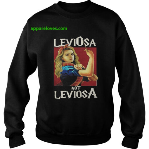 it's leviosa not leviosa harry potter sweatshirt thd