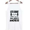 lets squat Tank top ZNF08