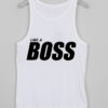 like a boss tank top