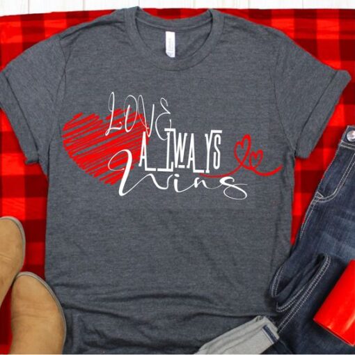 love always wins TSHIRT ZNF08