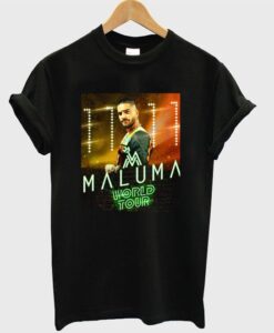 maluma world tour t-shirt ZNF08