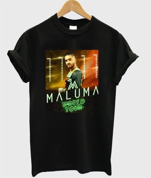 maluma world tour t-shirt ZNF08