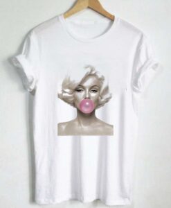 marilyn monroe bubble gum T Shirt Size S,M,L,XL,2XL,3XL