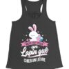 mieux vaut poser un lapin rabbit skin tanktop znf08