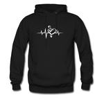 music heartbeat hoodie THD