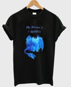 my parronus is nightful'y t-shirt ZNF08